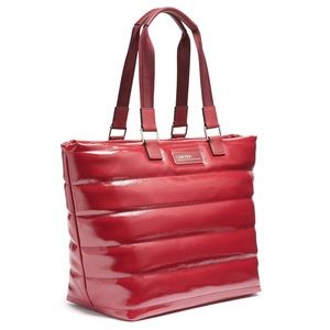NWT Calvin Klein Jaina Crimson Tote